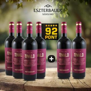 4+2 db - Tivald 2021 - Eszterbauer - 92 pont **** (6 x 0,75l)