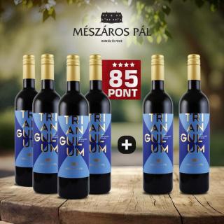 4+2 db - Triangulum Vörös Cuvée 2019 - Mészáros - 85 pont **** (6 x 0,75l)