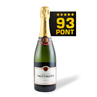 Brut Réserve Champagne - Taittinger - 93 pont ***** (Franciaország) (0,75l)