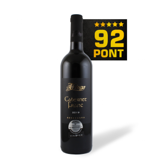 Cabernet Franc 2019 - Tringa - 92 pont ***** (0,75l)