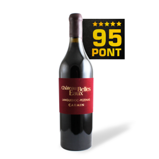 Carmin 2021 - Château Belles Eaux - 95 pont ***** (Franciaország) (0,75l)