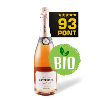 Castellroig Reserva Brut Rosat 2019 (BIO) - Sabaté i Coca - 93 pont ***** (Spanyolország) (0,75l)