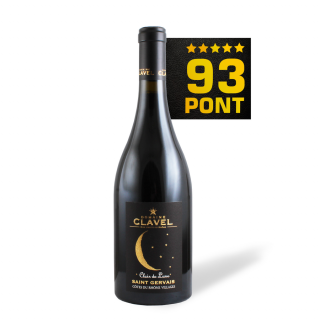 Clair de Lune Saint-Gervais Rouge 2021 - Domaine Clair Clavel - 93 pont ***** (Franciaország) (0,75l)