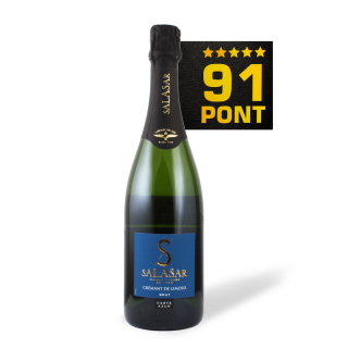 Crémant de Limoux Carte Azur Brut - Salasar - 91 pont ***** (Franciaország) (0,75l)