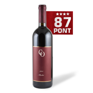 Merlot 2015 - Coronica - 87 pont **** (0,75l)