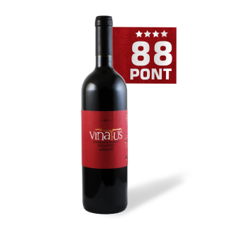 Merlot 2017 - Vinatus - 88 pont ***** (0,75l)