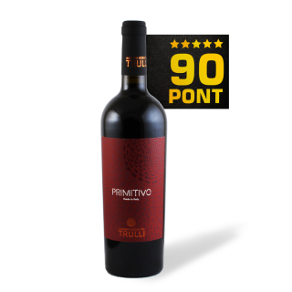Primitivo Puglia 2023 - Trulli - 90 pont ***** (Olaszország) (0,75l)