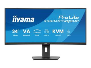 34" ProLite XCB3497WQSNP-B1 LED Curved