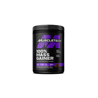 100% MASS GAINER (2330 GR) CHOCOLATE FUDGE BROWNIE