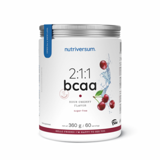2:1:1 BCAA SUGAR FREE (360 GR) CHERRY