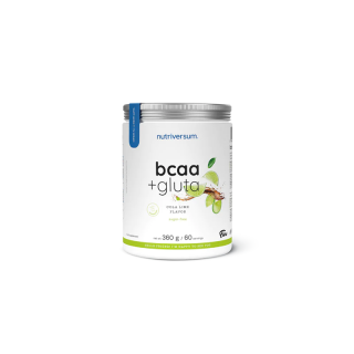 BCAA + GLUTA SUGAR FREE (360 GR) COLA LIME