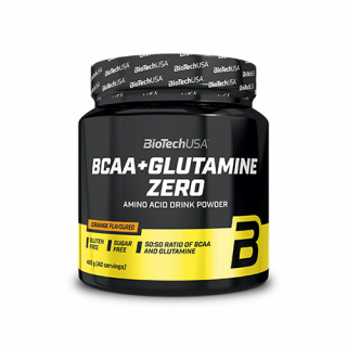 BCAA + GLUTAMINE ZERO (480 GR) ORANGE