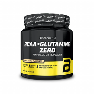 BCAA + GLUTAMINE ZERO (480 GR) PEACH ICE TEA