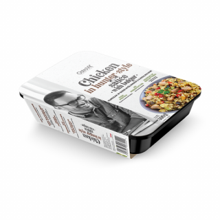 CHICKEN DISH (300 GR) in HUNTER-STYLE SAUCE with BULGUR
