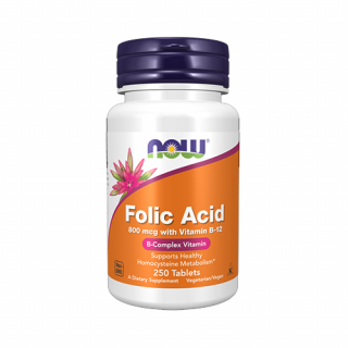 FOLIC ACID 800 mcg with VITAMIN B12 (250 TABLETTA)