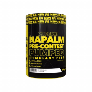 NAPALM PRE-CONTEST PUMPED STIMULANT FREE (350 GR) MANGO LEMON