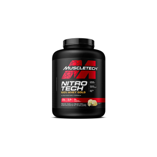 NITRO-TECH 100% WHEY GOLD (2270 GRAMM) FRENCH VANILLA CREME