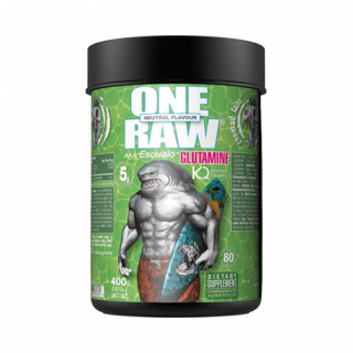 ONE RAW GLUTAMINE (400 GR) UNFLAVORED