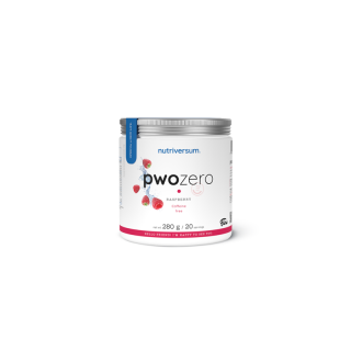 PWO ZERO (280 GR) RASPBERRY