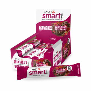SMART PROTEIN BAR (64 GR) DARK CHOC RASPBERRY