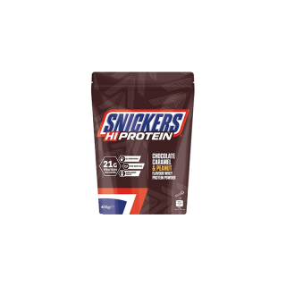 SNICKERS PROTEIN POWDER (455 GR) CHOCOLATE CARAMEL  PEANUT