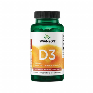 VITAMIN D3 1000 IU (250 KAPSZULA)