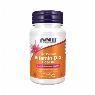VITAMIN D3 2000 IU (120 LÁGYKAPSZULA)
