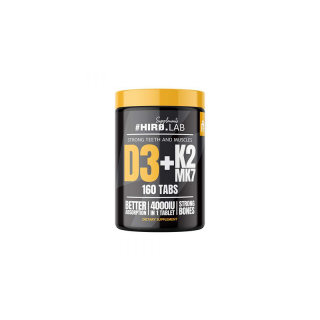 VITAMIN D3 4000 IU + K2 MK7 (160 TABLETTA)