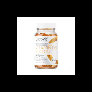 VITAMIN D3 5000 IU (250 KAPSZULA)