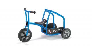 Dreirad Polizei aktiv