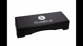 Sveltus nagy step pad, fekete + 2 magasító elem