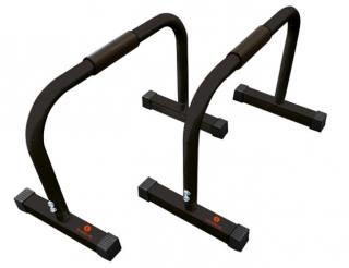 Sveltus Parallel fitness bars, tolozkodó állvány, 45 cm magas, fekete színben