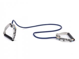 TheraBand Erősítő gumikötél merev fogantyúval 1,4 m, extra erős, kék