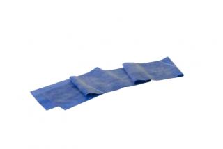 TheraBand Erősítő gumiszalag 150 cm, extra erős, kék, ajándék gyakorlat füzettel