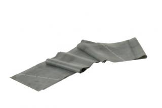 TheraBand Erősítő gumiszalag 150 cm, szuper erős, fekete, ajándék gyakorlat füzettel