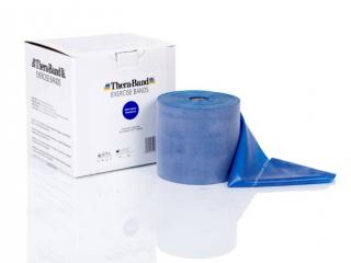 TheraBand™ Erősítő gumiszalag gurigában 45,5 m, extra erős, kék