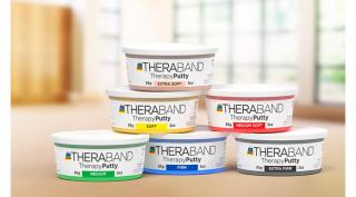 TheraBand Therapy Putty kézterápiás gyurma, puha, sárga, 57 g