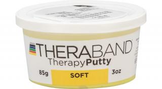 TheraBand Therapy Putty kézterápiás gyurma, puha, sárga, 85 g