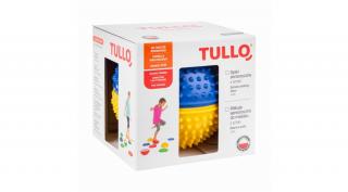 Tullo érzékelő félgömb szett (1 pár) - kék - sárga, átm. 16 cm - 36 hó+