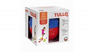 Tullo érzékelő félgömb szett (1 pár) - piros - kék, átm. 16 cm - 36 hó+