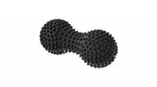 Tullo masszírozó henger, douball, hosszúság: 15,5 cm, fekete