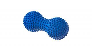 Tullo masszírozó henger, douball, hosszúság: 15,5 cm, kék