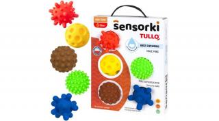 Tullo szenzoros érzékelő labda szett - 5 darabos - 0 hó+