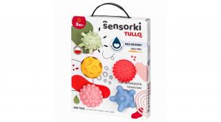 Tullo szenzoros érzékelő labda szett - 5 darabos, pasztell - 0 hó+
