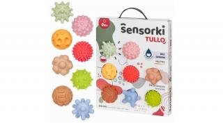 Tullo szenzoros érzékelő labda szett - 8 darabos - 0 hó+