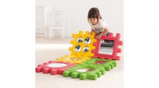 Weplay - Óriás érzékelő kocka - Vicces tükrök - 6 hó+