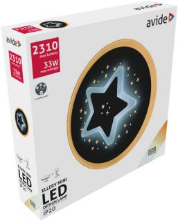 Avide Oyster Ellery mini, 33W, 2310 lumen, CCT, 3 kapcsolási mód