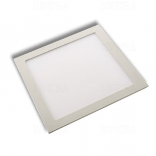 Led panel 36W, driverrel, négyzet alakú, 2520Lumen, 3000 kelvin