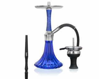 Aladin vizipipa ¤ Epox 360 ¤ Dark Blue/Glass Blue ¤ 36cm
