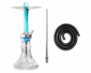 Medusa Moon vízipipa ¤ Fehér-Türkiz ¤ 41cm